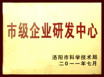 市級(jí)企業(yè)研發(fā)中心
